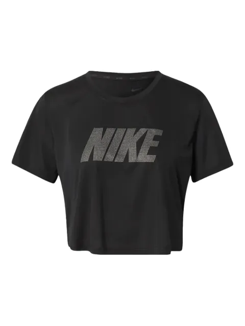 Nike logo short-sleeve T-shirt Black DD5019