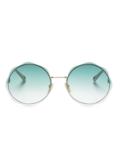 Chloé Eyewear Honoré round-frame sunglasses Gold CH0202S