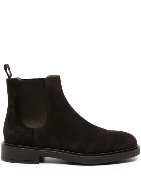 Gianvito Rossi Douglas suede side-panels boots Brown U7333020GOMSUE