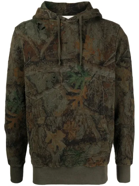 1017 ALYX 9SM abstract-print cotton hoodie Green AAUSW0217FA01