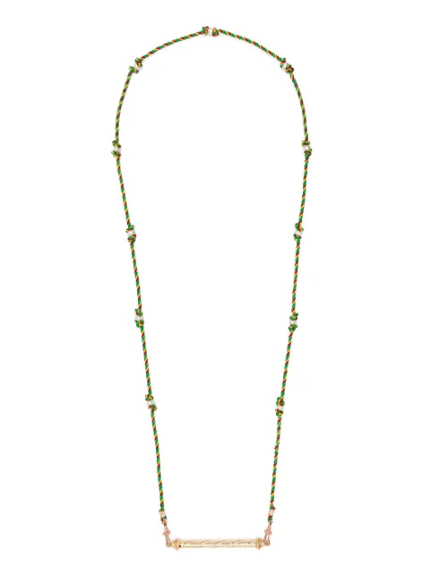 Marie Lichtenberg 18kt yellow gold Candy Cane diamond necklace Gold ML00732ML00749