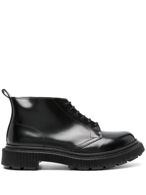 Adieu Paris Type 121 leather boots Black TYPE121