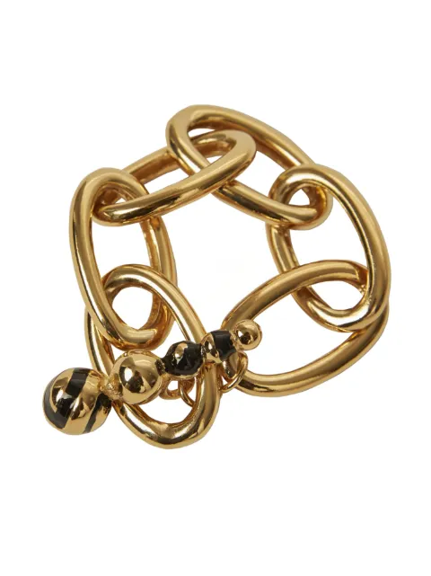 Paola Sighinolfi Athenea sculpted chain-detail bracelet Gold PQE21B01