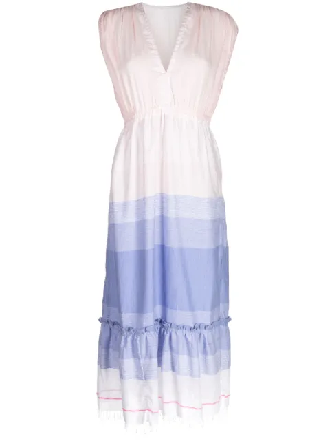 lemlem Jelba gradient-effect dress Pink HSW2342