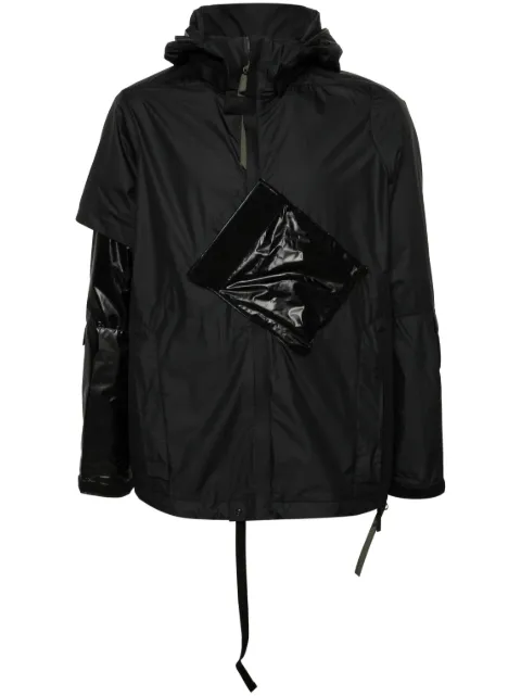 ACRONYM Windstopper Interops hooded jacket Black J36WS