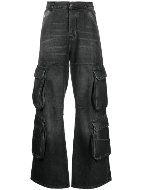 Diesel relaxed jeans low waist 1996 D-Sire Black A118710HLAA