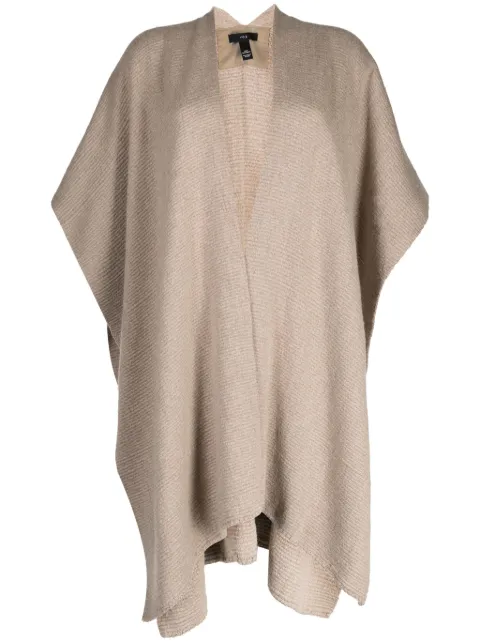 VOZ fine-knit alpaca duster Brown VM18CHAMPAGNE