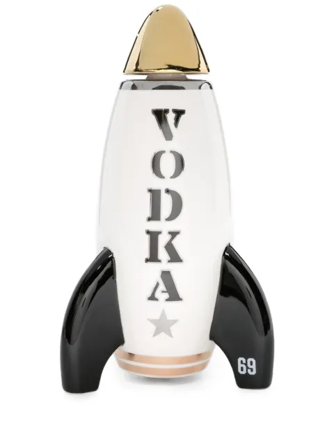 Jonathan Adler Vodka Rocket porcelain decanter White 33626