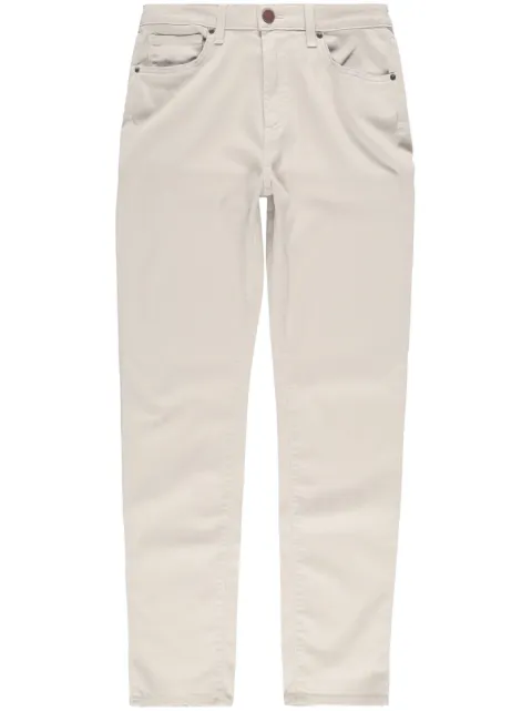 MONFRÈRE Brando Parisian mid-rise straight-leg jeans Neutrals 1008J01261