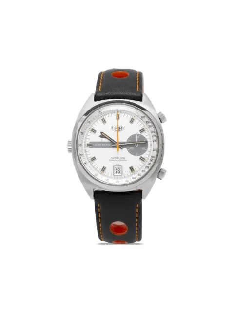 TAG Heuer Pre-Owned 1970 pre-owned Carrera Chronograph 38mm Silver 1553V64677