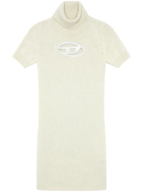 Diesel M-Argaret knitted minidress Neutrals A126130KCAE