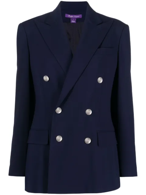 Ralph Lauren Collection double-breasted button-fastening coat Blue 290912630001