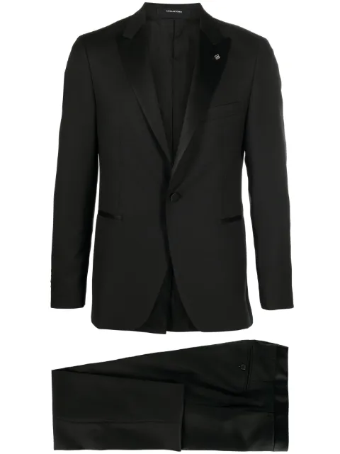 Tagliatore single-breasted dinner suit Black SFBR15A01LIS550017UPER01