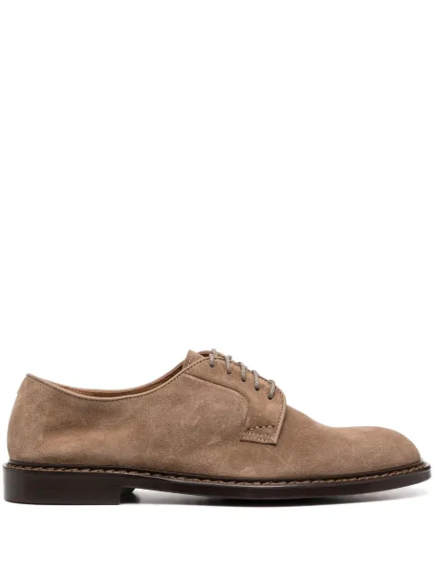 Doucal's lace-up suede derby shoes Neutrals DU1385PHOEUY106MV31
