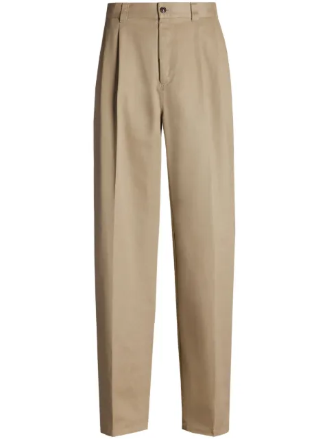 Maison Margiela x Pendleton yoke-detail trousers Neutrals S29KA0383S54042