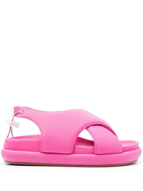 GIABORGHINI 35mm chunky open-toe sandals Pink GIA292