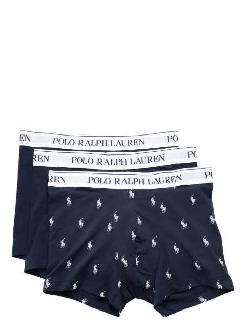 Polo Ralph Lauren classic stretch-cotton trunk 3-pack Blue 714830299058