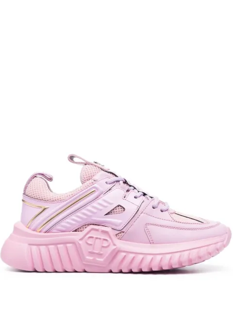 Philipp Plein Hexagon Runner low-top sneakers Purple PACSUSC0405PLE075N