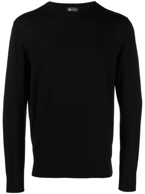 Colombo crew-neck wool jumper Black MA00057280APL