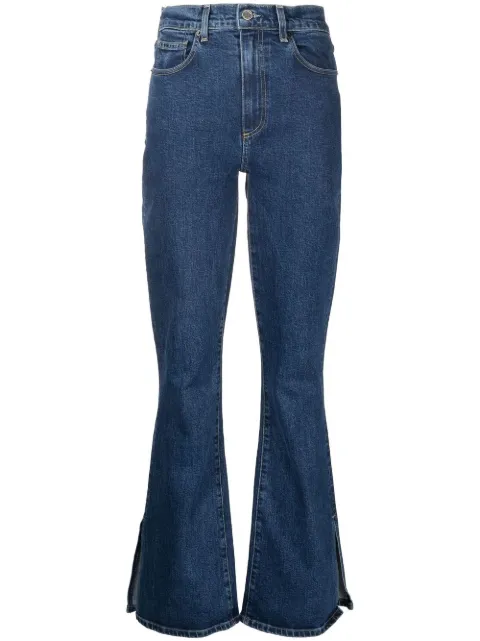Le Jean Stella flared-leg jeans Blue W1335003677