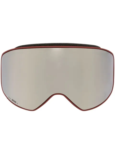 Chloé Eyewear logo-print goggle-style sunglasses Red CH0072S002