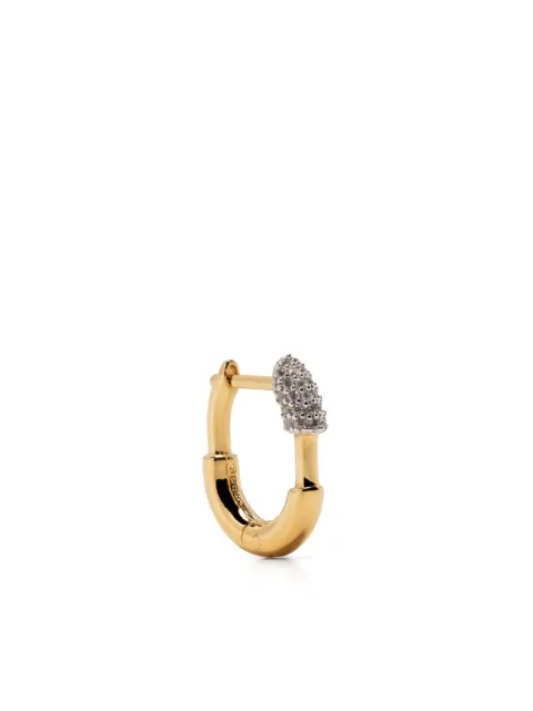 Otiumberg small Staple hoop earring Gold OT00292607