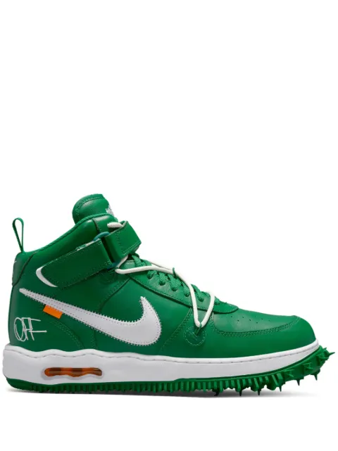 Nike X Off-White Air Force 1 Mid "Pine Green" sneakers Green OMIA256G22MAT0015501