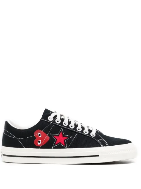 Comme Des Garçons Play x Converse x Converse One Star sneakers Black P1K125