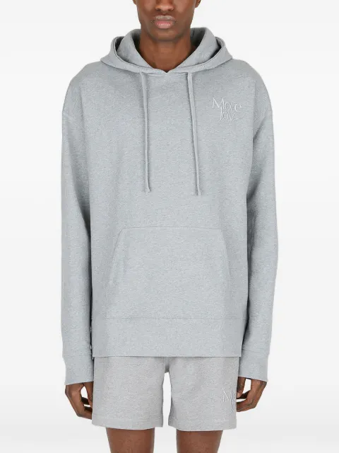 More Joy logo hooded sweatshirt Grey MJSW411C