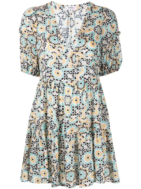 lemlem Telem graphic-print minidress Multicolour RW2271
