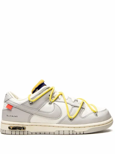 Nike X Off-White x Off-White Dunk Low "Lot 27" sneakers Grey DM1602