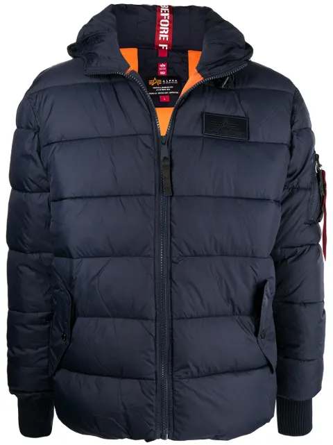 Alpha Industries padded logo jacket Black 11811307