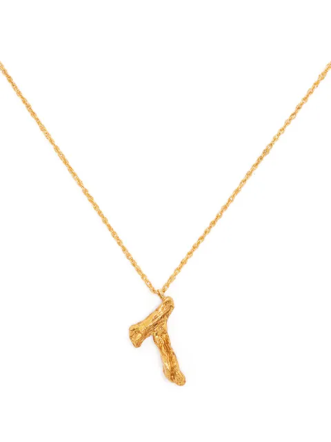 LOVENESS LEE T alphabet pendant necklace Gold TALPHABETNECKLACEGOLD