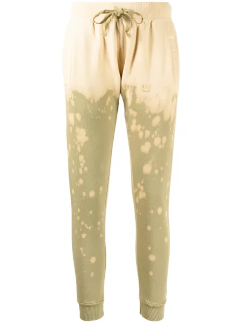 La Detresse The King cotton-blend track trousers Yellow 002SW97ACI