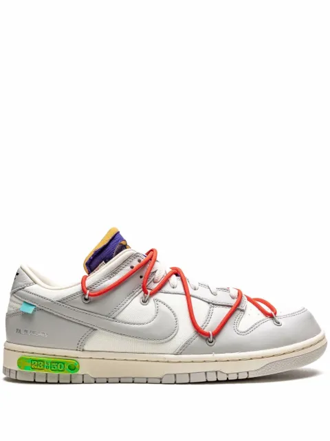 Nike X Off-White Dunk Low "Lot 23" sneakers Grey DM1602126