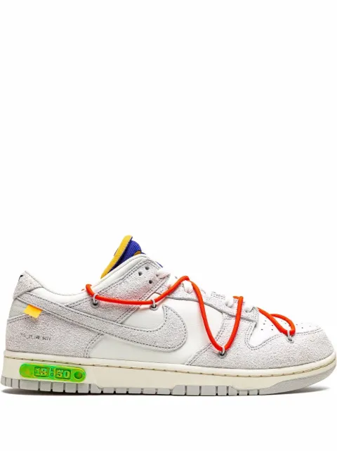 Nike X Off-White Dunk Low "Lot 13" sneakers White DJ0950110