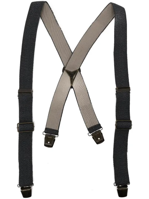 N.Peal crossover-strap braces Grey NPG107744A