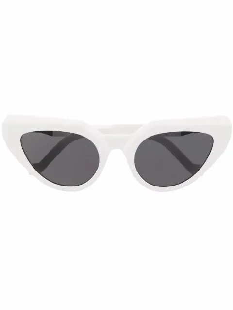 VAVA Eyewear cat-eye tinted sunglasses White BL0028