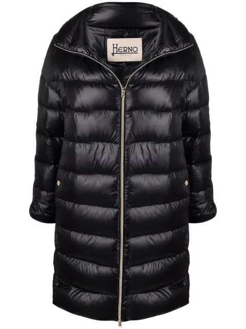 Herno Matilde quilted coat Black PI1283DIC120179300