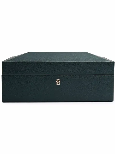 WOLF 8-piece watch box Green W792641
