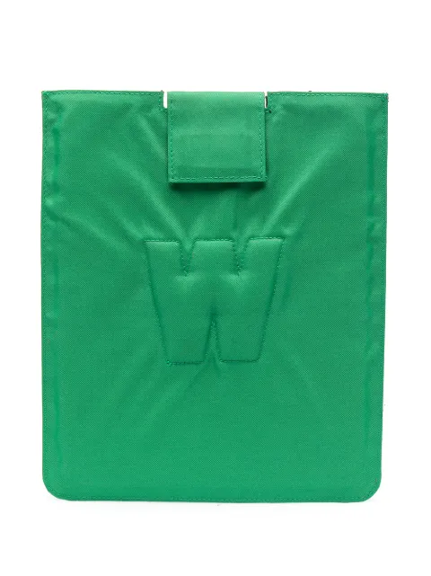 Walter Van Beirendonck Pre-Owned x Chris & Tibor iPad case Green 4007