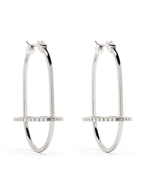 Delfina Delettrez 18kt white gold diamond Silver TOU5001A
