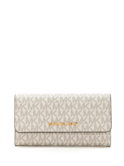 Michael Michael Kors Jet Set trifold wallet White 35F8GTVF3B