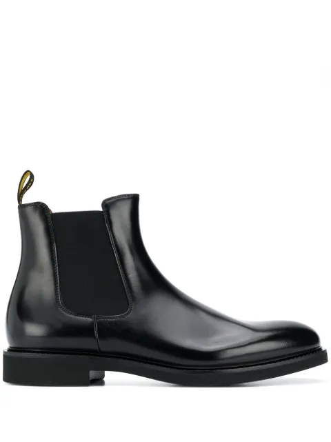 Doucal's round toe Chelsea boots Black DU1343GENOUF007