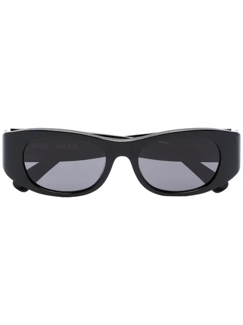 Port Tanger Tangerine rectangle-frame sunglasses Black PT8001