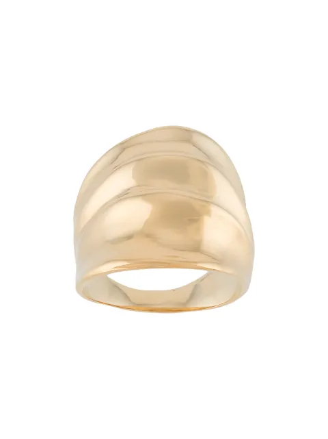 Annelise Michelson polished Draped ring Gold DRR1SG