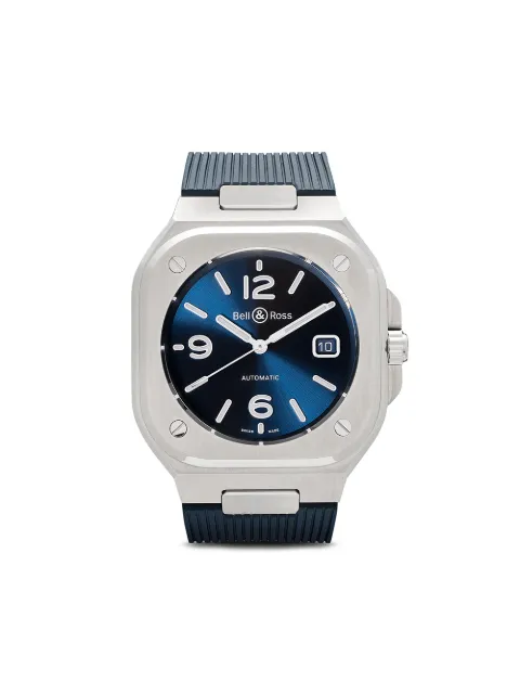 Bell & Ross BR 05 Blue Steel 40mm Blue BR05ABLUSTSRB