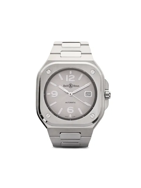 Bell & Ross BR 05 Grey Steel 40mm Silver BR05AGRSTSST