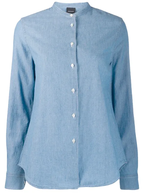 ASPESI long sleeved shirt Blue 5416E542