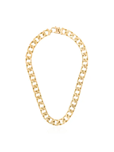 Laud 18kt gold chunky necklace Gold CURBNCK01